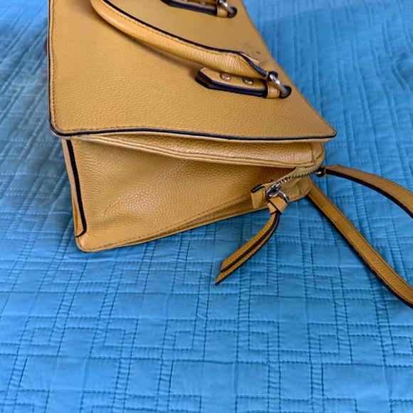 Kate Spade Yellow Leather Bag